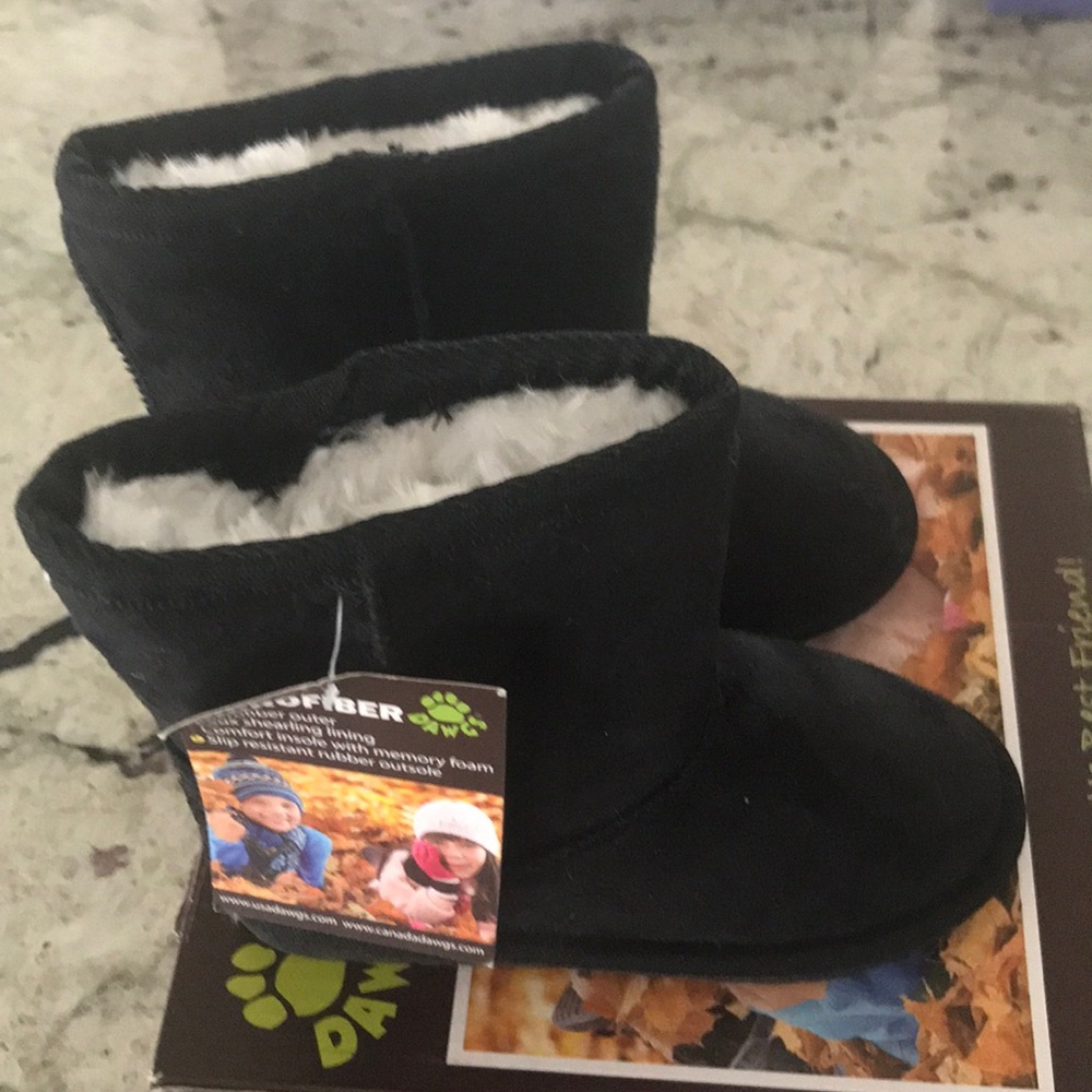 Sheep dawgs Girls’ Kids Aussie Boots Size 4/5 Blac